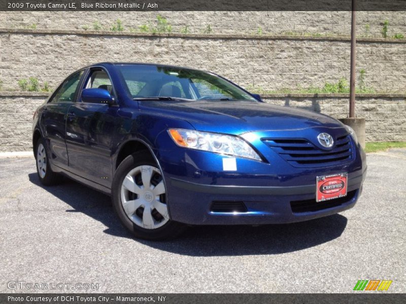 Blue Ribbon Metallic / Ash 2009 Toyota Camry LE