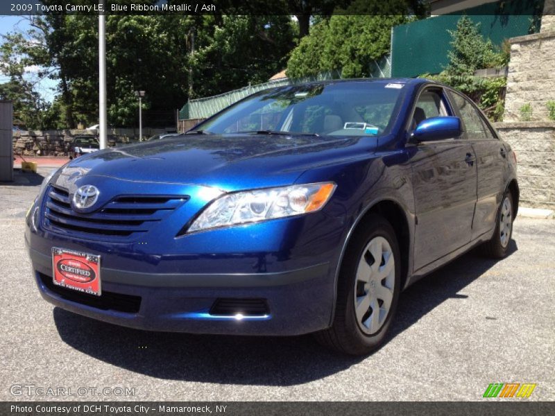 Blue Ribbon Metallic / Ash 2009 Toyota Camry LE
