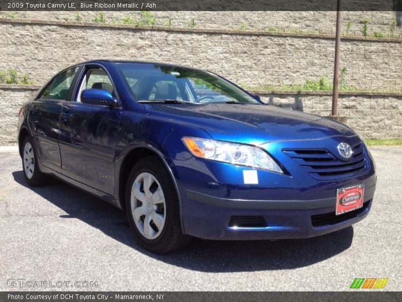 Blue Ribbon Metallic / Ash 2009 Toyota Camry LE