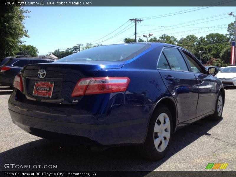 Blue Ribbon Metallic / Ash 2009 Toyota Camry LE