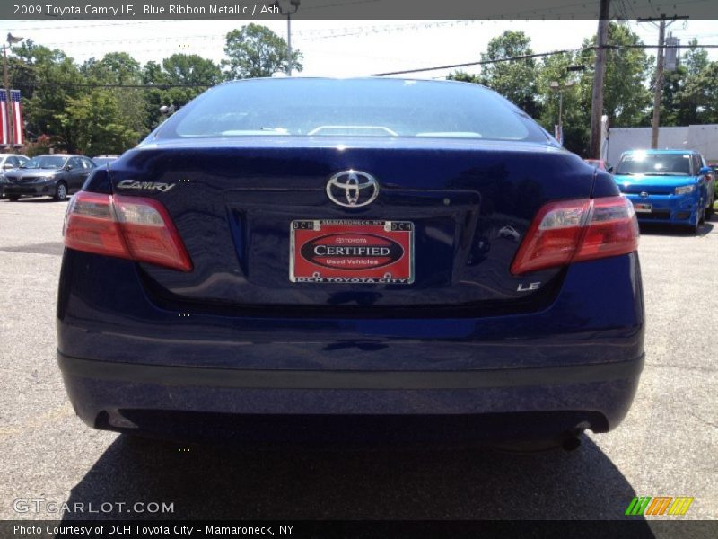 Blue Ribbon Metallic / Ash 2009 Toyota Camry LE