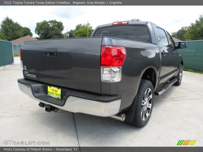 Magnetic Gray Metallic / Graphite 2012 Toyota Tundra Texas Edition CrewMax