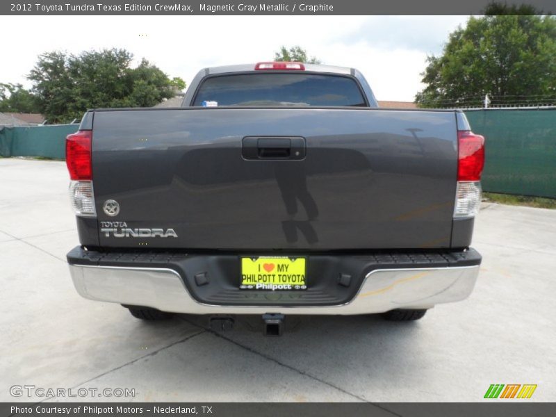 Magnetic Gray Metallic / Graphite 2012 Toyota Tundra Texas Edition CrewMax