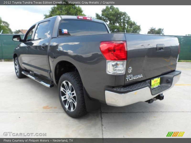 Magnetic Gray Metallic / Graphite 2012 Toyota Tundra Texas Edition CrewMax