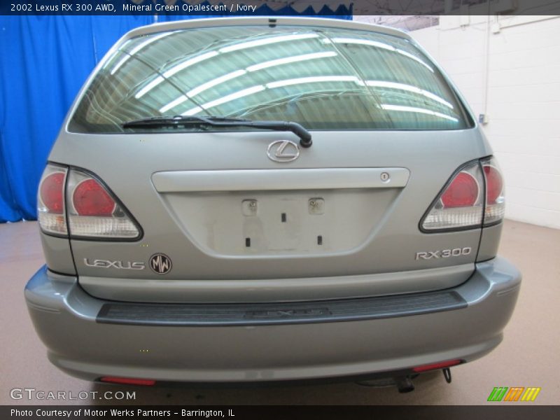 Mineral Green Opalescent / Ivory 2002 Lexus RX 300 AWD