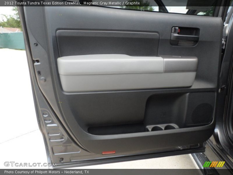 Door Panel of 2012 Tundra Texas Edition CrewMax