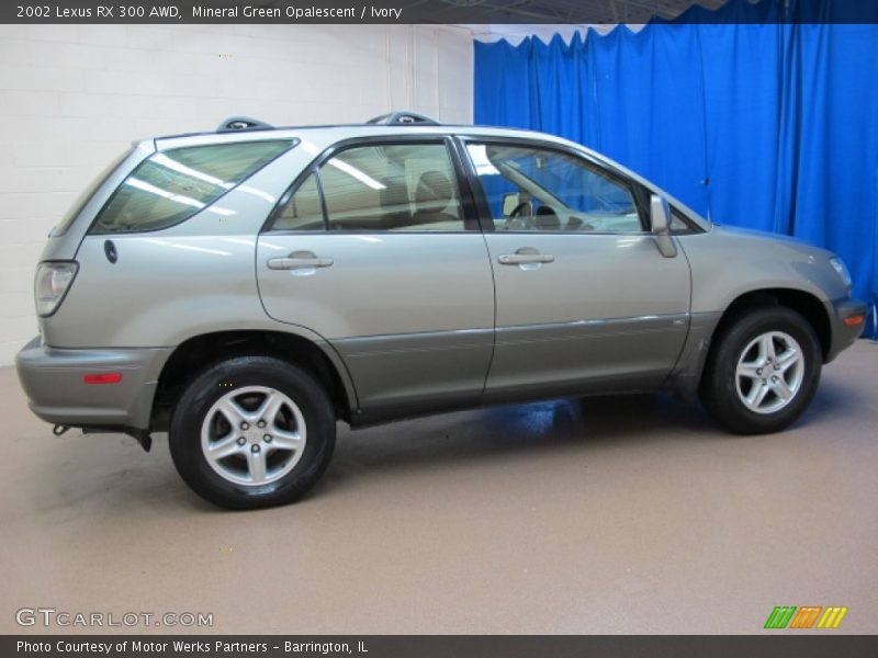 Mineral Green Opalescent / Ivory 2002 Lexus RX 300 AWD
