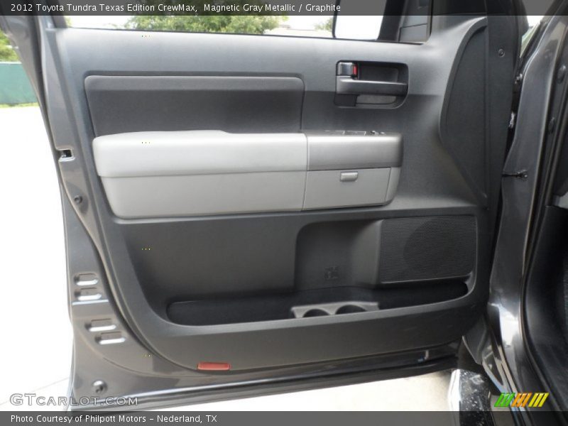 Door Panel of 2012 Tundra Texas Edition CrewMax