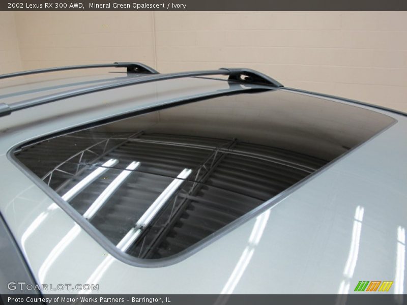 Mineral Green Opalescent / Ivory 2002 Lexus RX 300 AWD