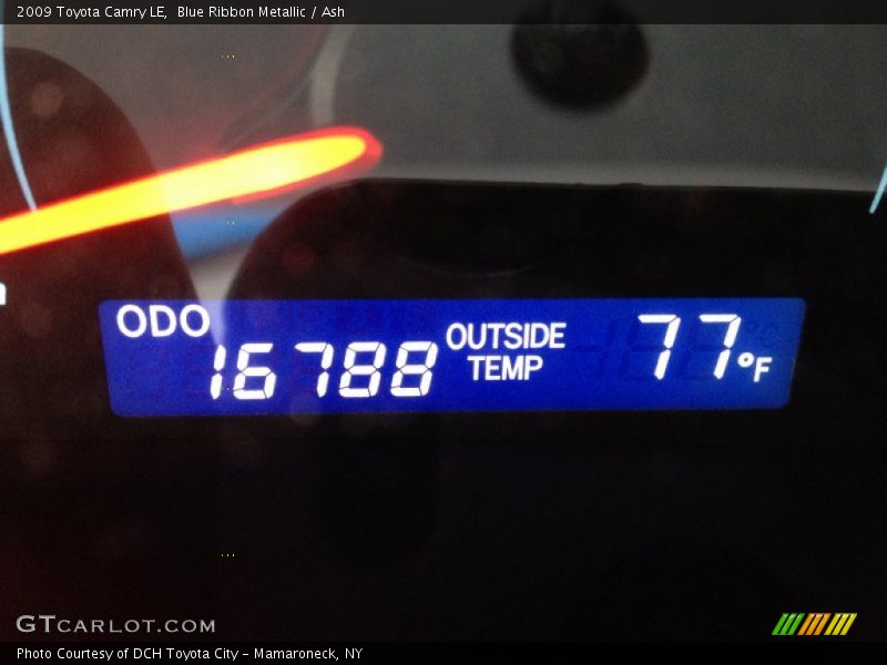 Blue Ribbon Metallic / Ash 2009 Toyota Camry LE