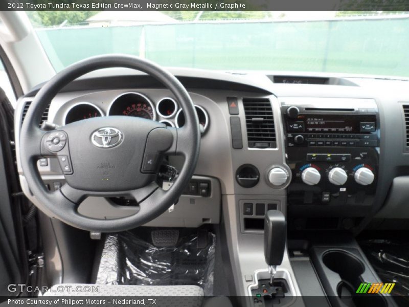 Dashboard of 2012 Tundra Texas Edition CrewMax