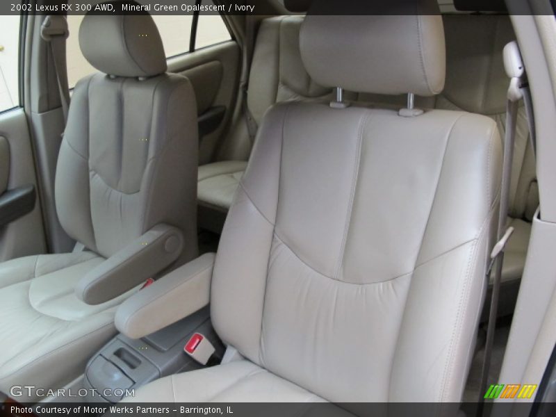 Mineral Green Opalescent / Ivory 2002 Lexus RX 300 AWD
