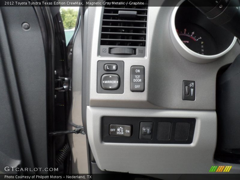 Controls of 2012 Tundra Texas Edition CrewMax