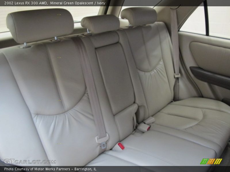 Mineral Green Opalescent / Ivory 2002 Lexus RX 300 AWD