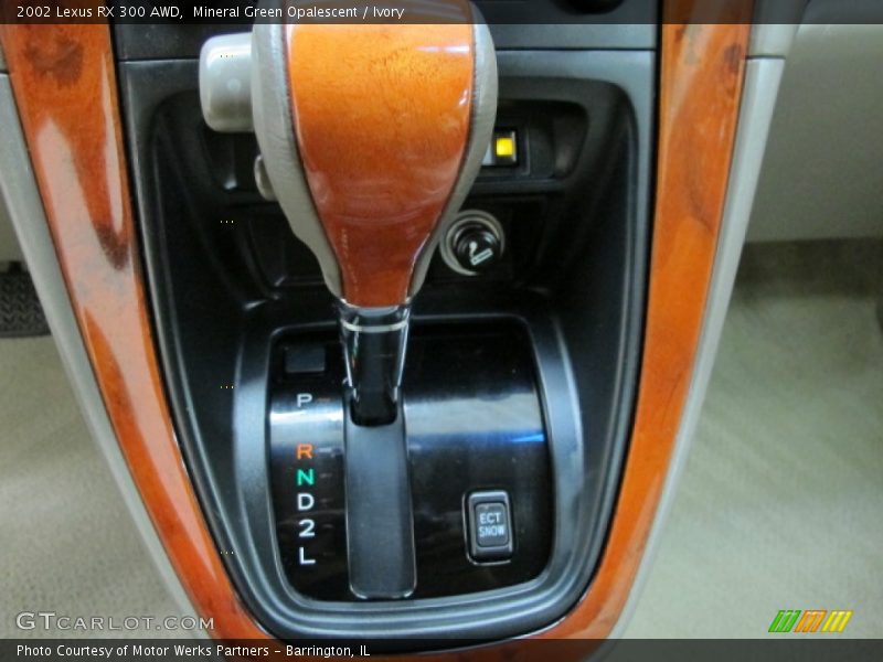 Mineral Green Opalescent / Ivory 2002 Lexus RX 300 AWD