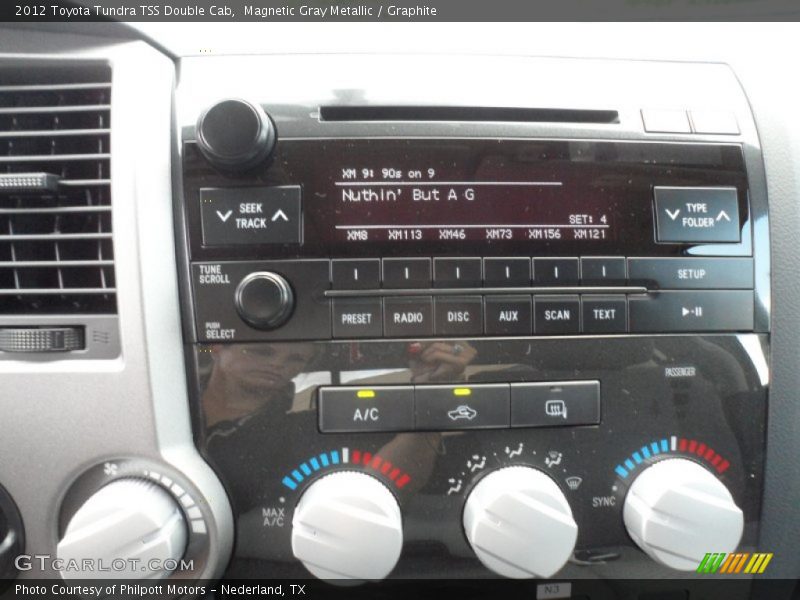 Audio System of 2012 Tundra TSS Double Cab