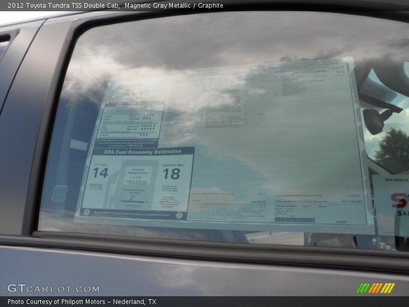 Magnetic Gray Metallic / Graphite 2012 Toyota Tundra TSS Double Cab