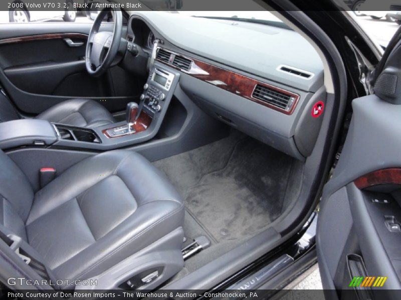 Black / Anthracite Black 2008 Volvo V70 3.2
