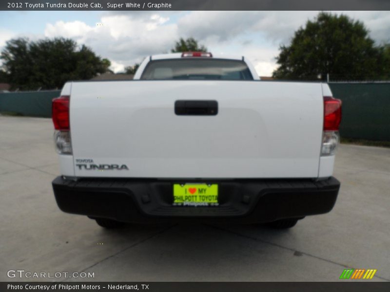 Super White / Graphite 2012 Toyota Tundra Double Cab