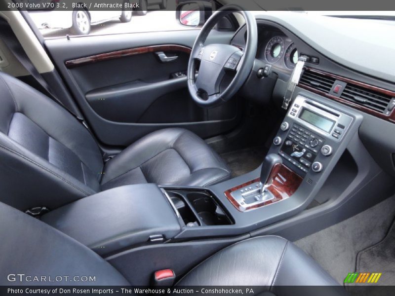 Black / Anthracite Black 2008 Volvo V70 3.2