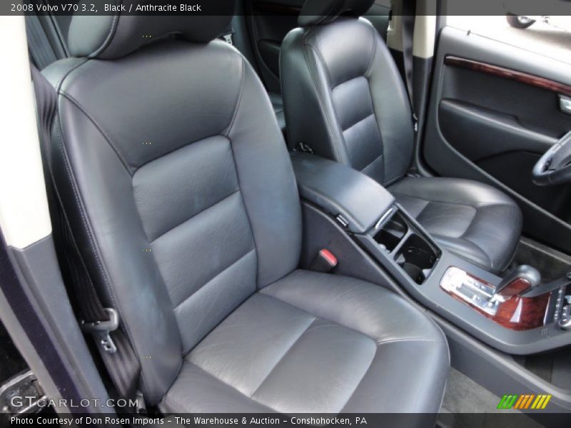 Black / Anthracite Black 2008 Volvo V70 3.2