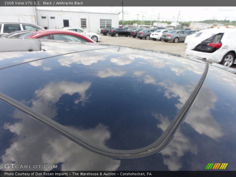 Black / Anthracite Black 2008 Volvo V70 3.2