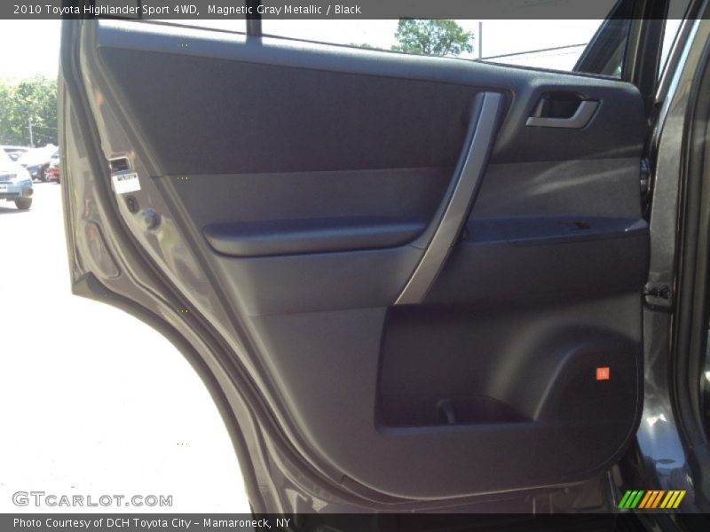Magnetic Gray Metallic / Black 2010 Toyota Highlander Sport 4WD