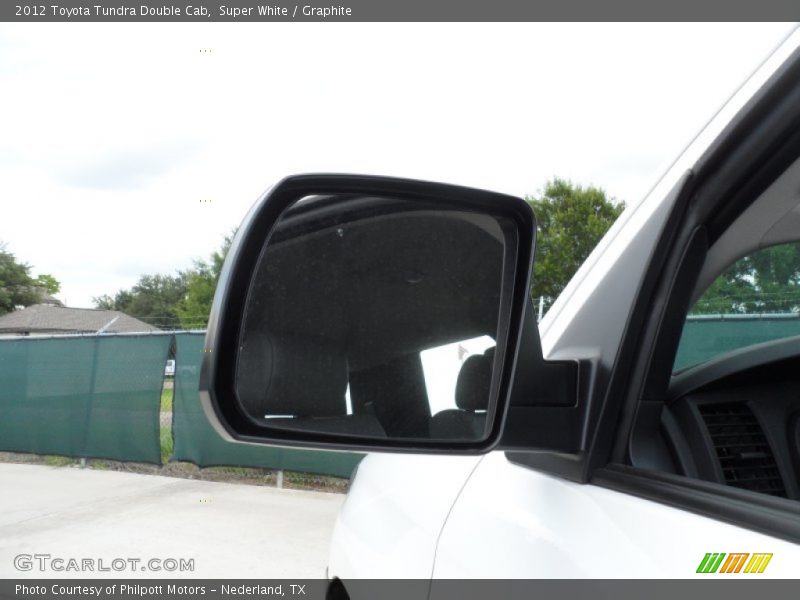 Super White / Graphite 2012 Toyota Tundra Double Cab
