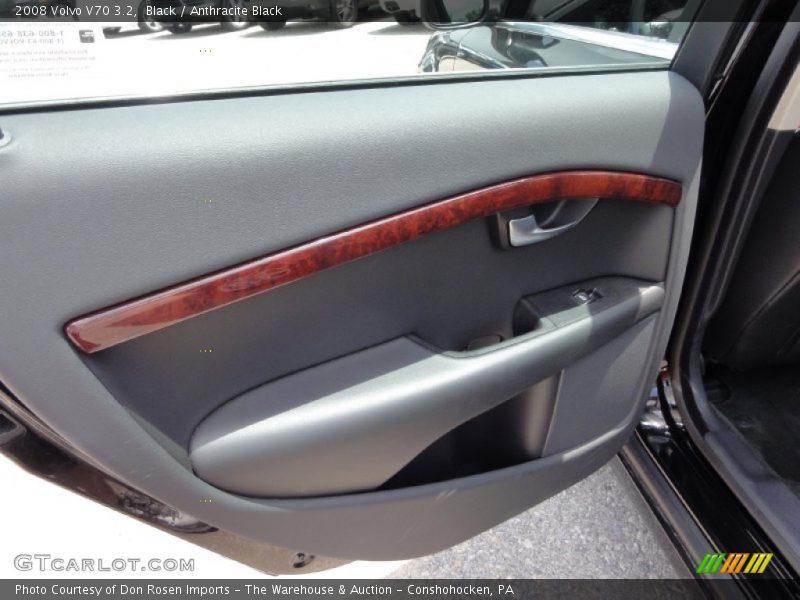 Black / Anthracite Black 2008 Volvo V70 3.2