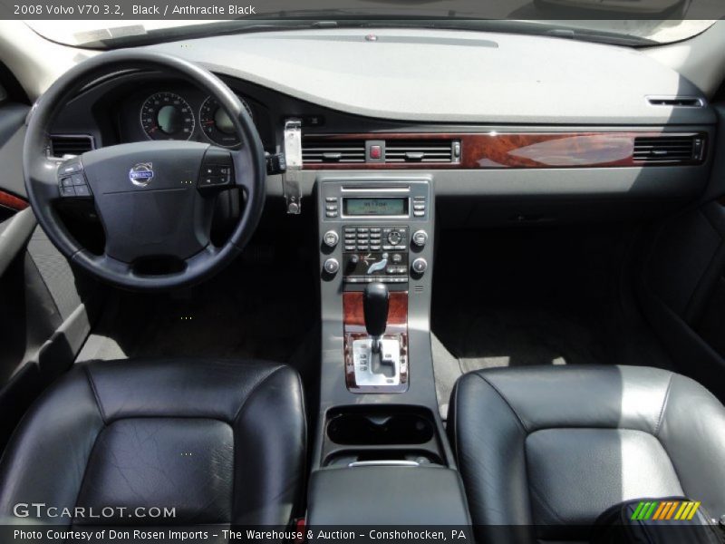 Black / Anthracite Black 2008 Volvo V70 3.2