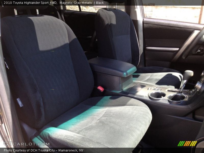 Magnetic Gray Metallic / Black 2010 Toyota Highlander Sport 4WD