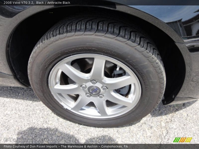 Black / Anthracite Black 2008 Volvo V70 3.2