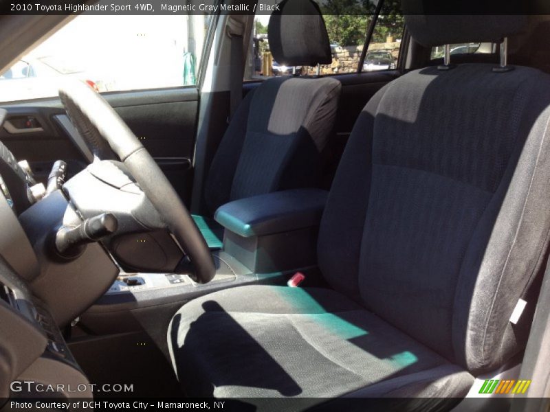 Magnetic Gray Metallic / Black 2010 Toyota Highlander Sport 4WD