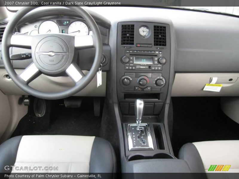Cool Vanilla / Dark Slate Gray/Light Graystone 2007 Chrysler 300