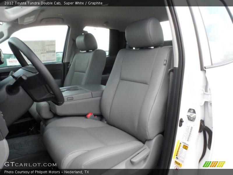  2012 Tundra Double Cab Graphite Interior