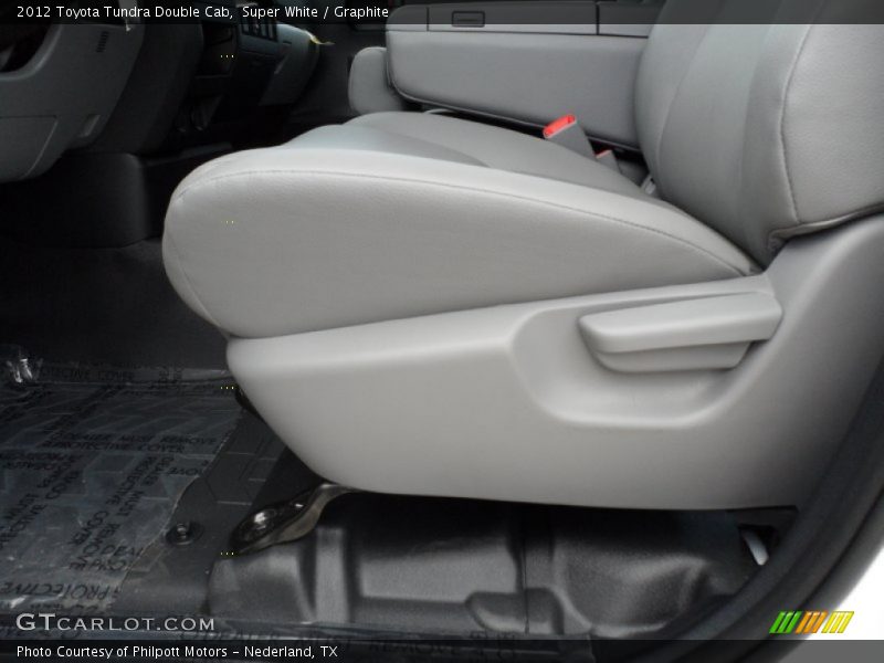 Front Seat of 2012 Tundra Double Cab