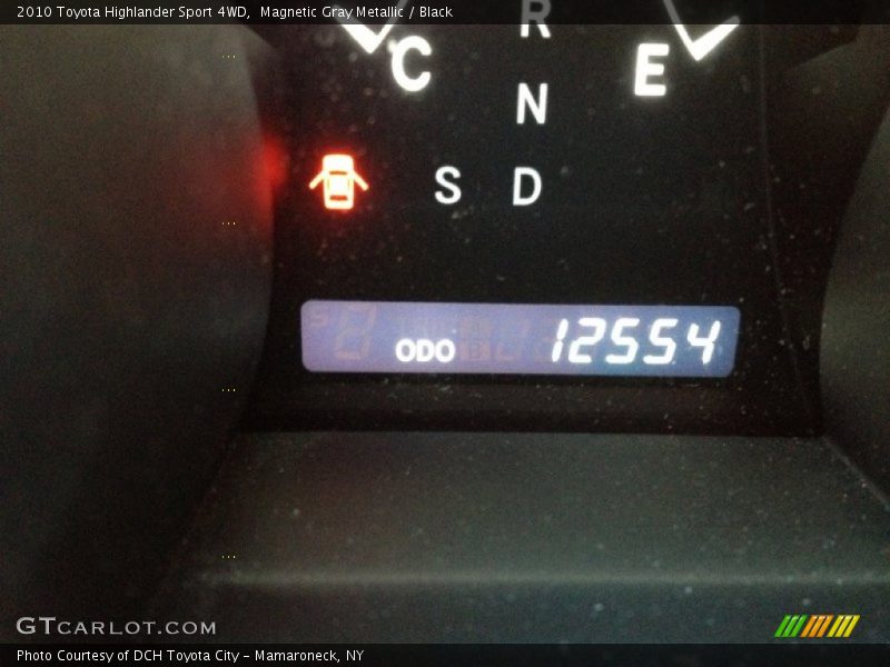 Magnetic Gray Metallic / Black 2010 Toyota Highlander Sport 4WD