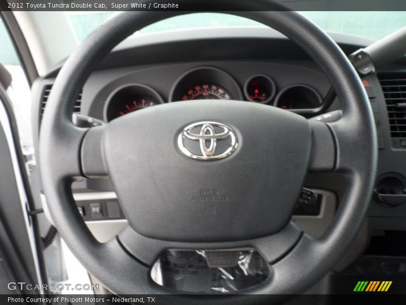 Super White / Graphite 2012 Toyota Tundra Double Cab