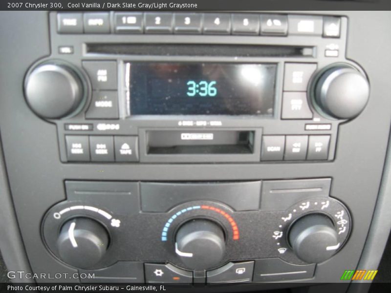 Cool Vanilla / Dark Slate Gray/Light Graystone 2007 Chrysler 300