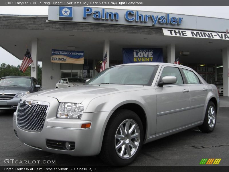 Bright Silver Metallic / Dark Slate Gray/Light Graystone 2007 Chrysler 300 Touring