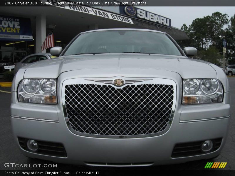 Bright Silver Metallic / Dark Slate Gray/Light Graystone 2007 Chrysler 300 Touring