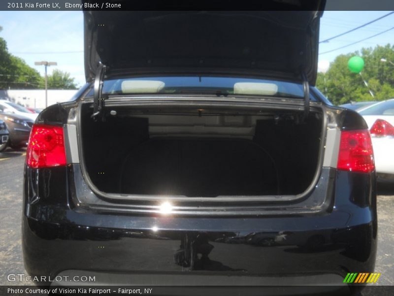 Ebony Black / Stone 2011 Kia Forte LX