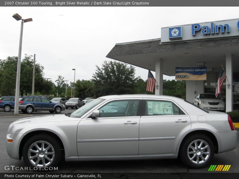 Bright Silver Metallic / Dark Slate Gray/Light Graystone 2007 Chrysler 300 Touring