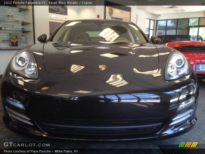 Basalt Black Metallic / Cognac 2012 Porsche Panamera V6