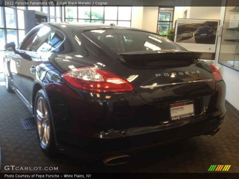 Basalt Black Metallic / Cognac 2012 Porsche Panamera V6