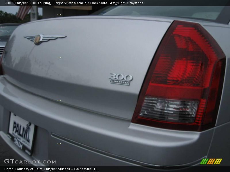 Bright Silver Metallic / Dark Slate Gray/Light Graystone 2007 Chrysler 300 Touring