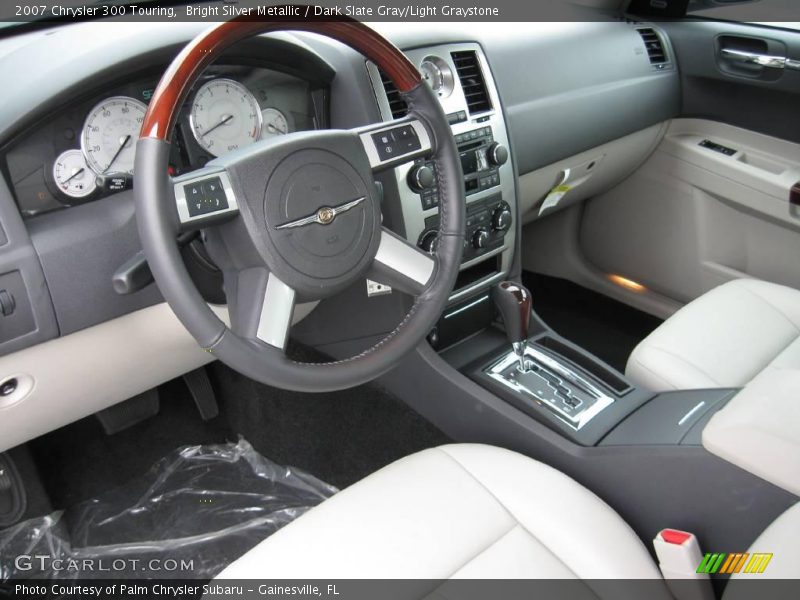 Bright Silver Metallic / Dark Slate Gray/Light Graystone 2007 Chrysler 300 Touring