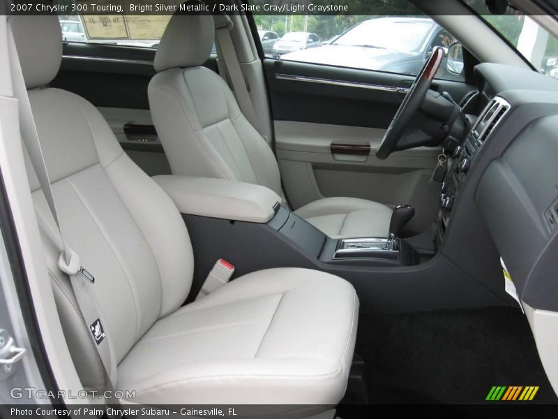 Bright Silver Metallic / Dark Slate Gray/Light Graystone 2007 Chrysler 300 Touring