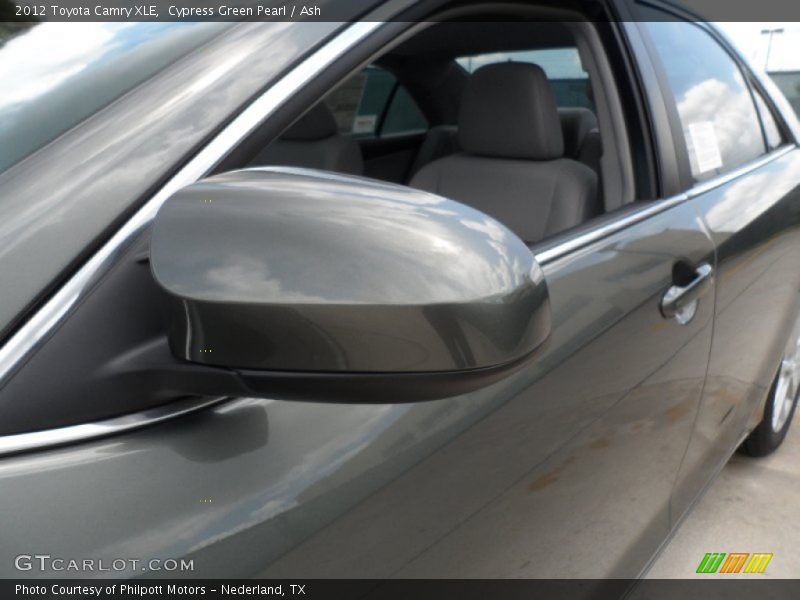 Cypress Green Pearl / Ash 2012 Toyota Camry XLE