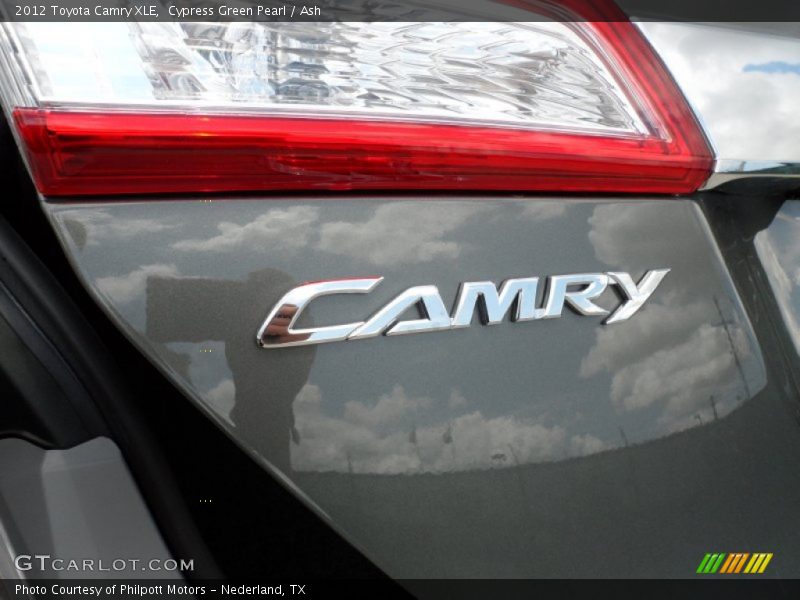 Cypress Green Pearl / Ash 2012 Toyota Camry XLE
